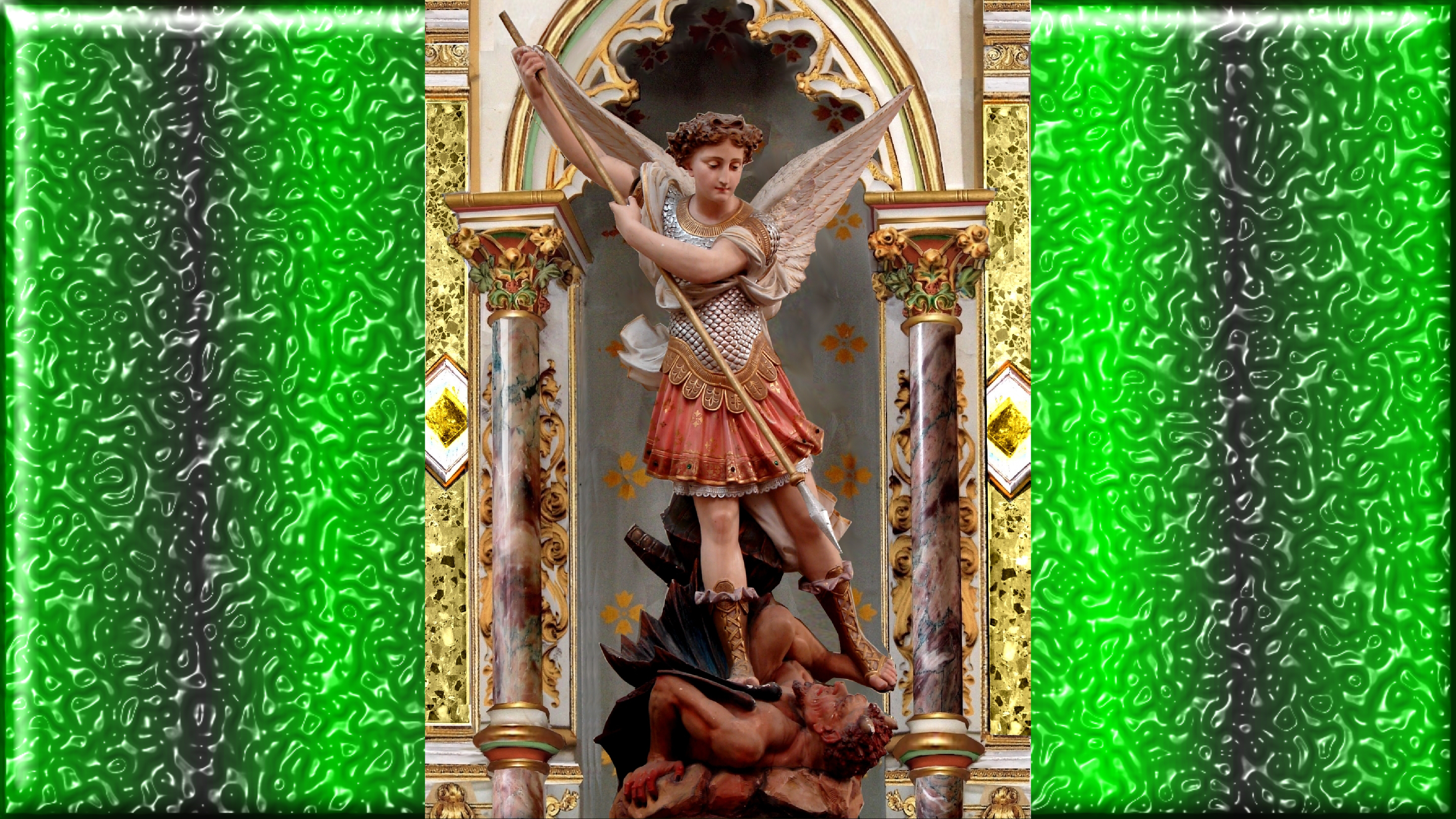 CALENDRIER CATHOLIQUE 2019 (Cantiques, Prières & Images) - Page 10 St-michel-569c145